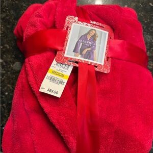 Charter Club Candy Red Robe